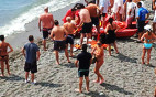 Tragedia in spiaggia a Positano