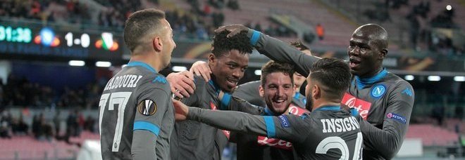 SPORT NAPOLI LEGIA WARSZAWA esultanza gol chalobah (RENATO ESPOSITO NEWFOTOSUD)